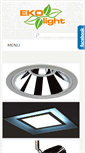 Mobile Screenshot of eko-light.cz